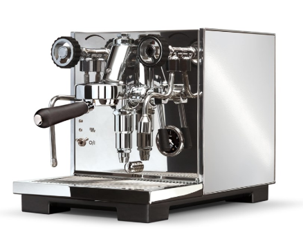 Eureka Pura Espresso Coffee Machine Product Showing Panel Colour Variant White